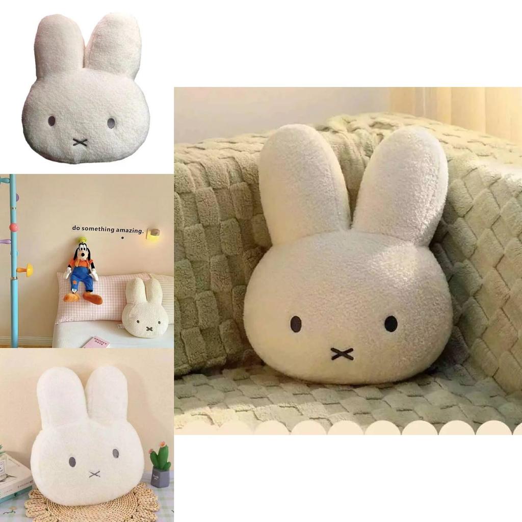 Adorable Rabbit Plush Toy Soft Cushion For Bed And Sofa Perfect Gift Idea