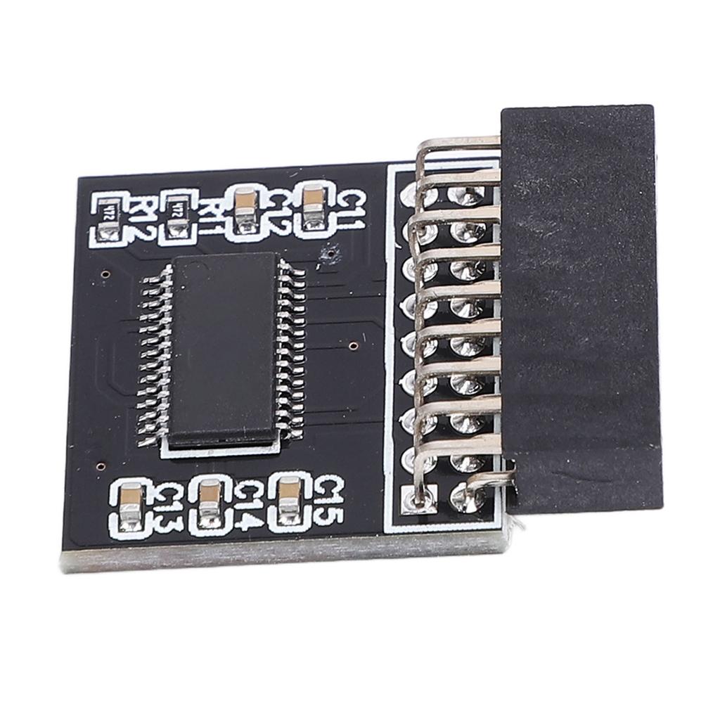 TPM 2.0 Encryption Security Module Motherboard TPM 2.0 LPC 18 Pin Module Remote Card Replacement for Win 10 11
