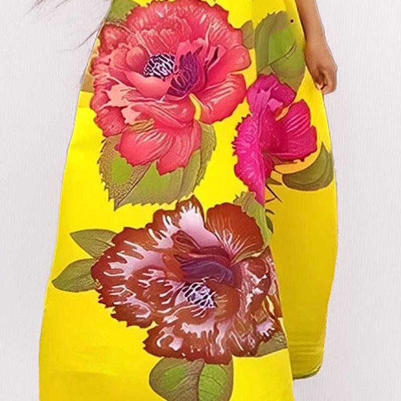 New Fashion Printed Long Dress for Women