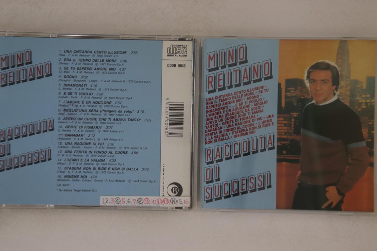 CD МИНО РЕЙТАНО Сборник Хитов CDOR9048 DISCHI RICORDI Не Япония Поп Б/у