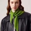Solid Color Knitted Triangle Scarf Striped False Collar Neck Cover Cross Scarves  Girl