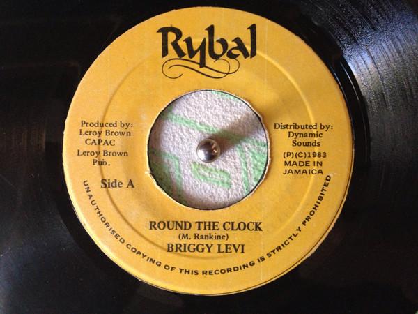 

7inch Record BRIGGY LEVI Round The Clock NONE rybal 1983 Jamaica Reggae Ska Dub Used