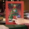 Candy Frame Christmas Storage Organizer Wall Candy Dispenser For Vending Bean Cereal Home Decor Counter Desk Kids