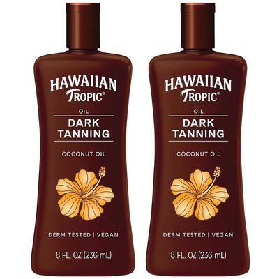 Hawajski Tropikalny Olejek Kokosowy do Ciemnej Opalanizny 2 szt. 236ml