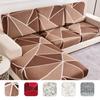 1pc Simple and Modern Solid Color Milk Silk Elastic All-season Universal Sofa Hat Sofa Cushion Cover.