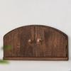 Solid Wood Switch Covers Double Door Switch Protective Cover Creative Socket Dust Covers Retro Living Room Wall Decoration