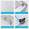 Transparent Restaurant Employee Storage Student Meeting Factory Locker Cell Phone Safe Deposit Box Portable Phone Storage Box