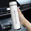 500ML Car Vacuum Mug 304 Stainless Steel Thermos Flask For Mercedes Benz AMG GLE GLS CLA CLE GLC CLS GLA W223 Tire Valve Cap PP70