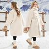 Faux Mink Velvet Medium-length Coat Fur One Coat Winter New Sweater Girls Winter Clothing