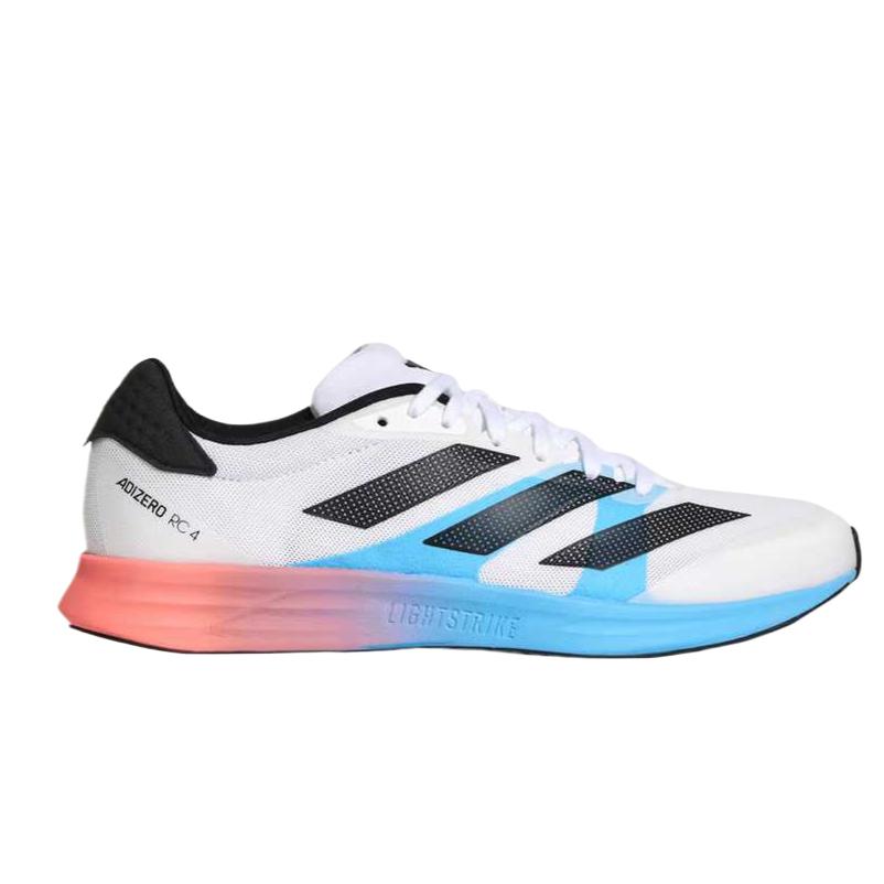 Adidas Adizero Rc 4 Color Block Round Toe Comfortable Fabric Low Top Running Shoes Unisex sneaker KH7327