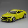 1:32 M8 Mini Police Car Toy Models Alloy Diecast Sound Light Pull Back 4 Doors Opened Rubber Tires Festival Vehicle Toys Gifts