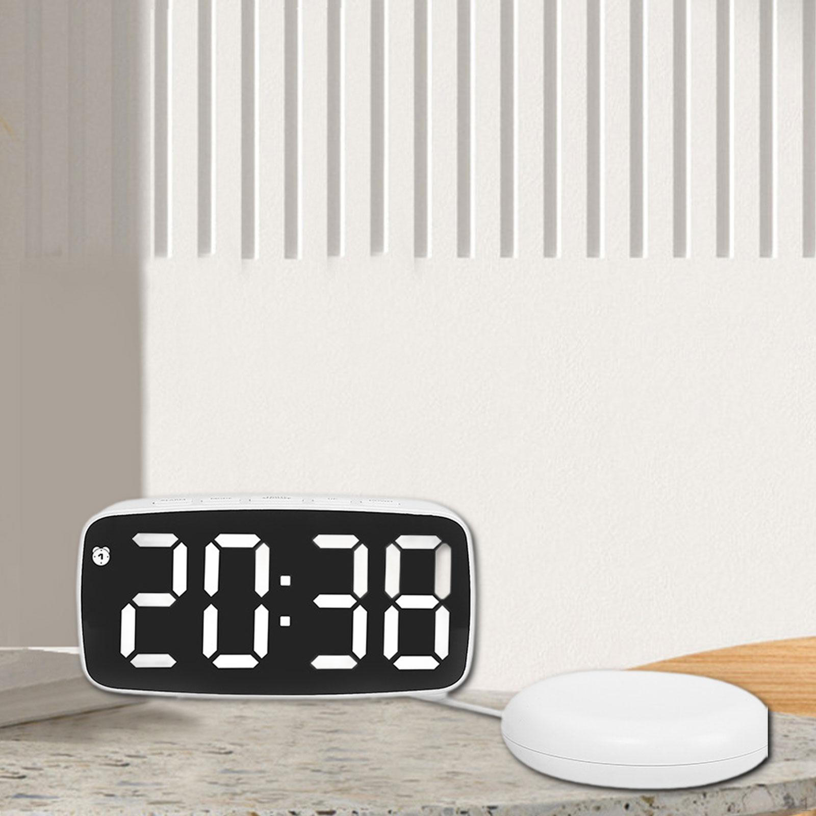 

Аксессуар для цифровых часов 2 уровня регулируемой яркости Подарки Многофункциональный светодиод для White Outer