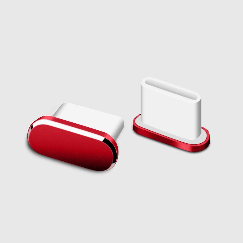 Type-C Charger Port Dust Plug Type C Cable Interface Protector for xiaomi mi5 mi6 one plus 2 huawei P9 P10 type-C Mobile phones