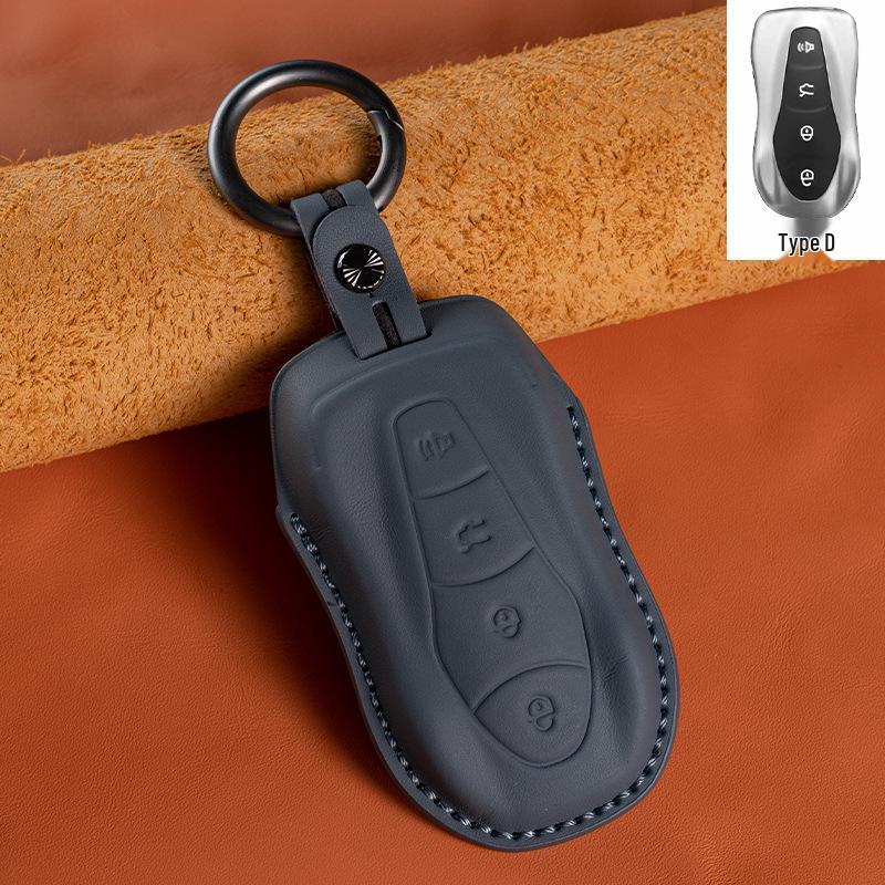 Geely Emgrand Genuine Leather Key Cover for Xingyue L, Boyue, Xingrui, Binyue, Binrui, Vision X6/X.