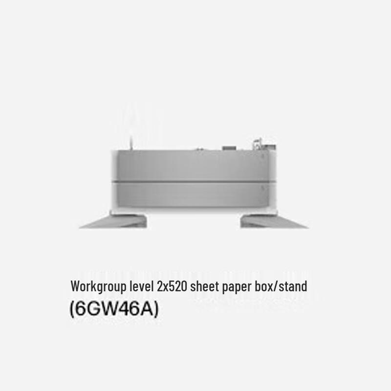 HP 6GW46A 2x520-Page Paper Tray with Stand for E78528dn CN plug (adapter included)