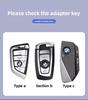 KWMBS1 Car Sticker Car Key Fob Ring Chain Cover Case For BMW 530i 540i 550e 750e 740i 760i X1 X2 X5 X6 X7 M5 iX1 iX2 iX XM i5 i7 2024 2