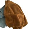 Korean Minimalist Wool High Neck Women's Button-Up Cardigan – Trendy Autumn/Winter Knitwear