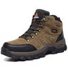 Outdoor High-Top Hiking Shoes Waterproof Trekking Shoes Same Style Cotton Material Mountain Climbing Shoes For Men