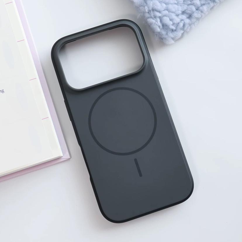 for  Matte Liquid Silicone Case for For Iphone 17 16 1 Pro Max 17 Air 14 13 12 Magnetic Candy Color Soft Ultra Slim Cover