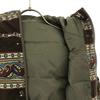 WILDTHINGS Paisley Pattern Hooded Down vest Men's Used