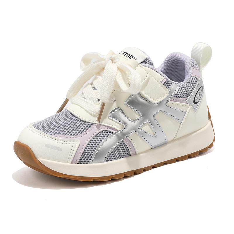 Fashion Kids Shoes 2025 Autumn New Style Fashionable and Versatile Girls Sneakers Outdoor Anti-slip Students Leisure Kids Sneakers