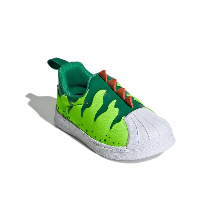 adidas Originály SUPERSTAR 360 Nízké boty pro batolata Čerstvě zelené pro kojence a batolata GX3269