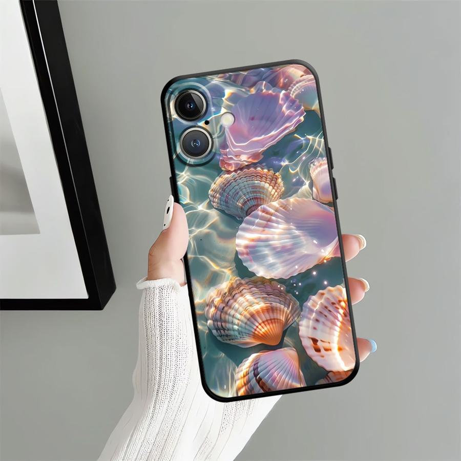 Phone Case for Apple iPhone 13 17 Pro Max 12 14 11 Air 16 15 Pro 7 8 XR XS MAX Funda Phone Cover Ocean Scenery Pattern