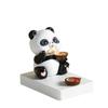 Panda Figurines Panda Phone Holder Resin Mobile Phone Bracket  Sichuan Cultural