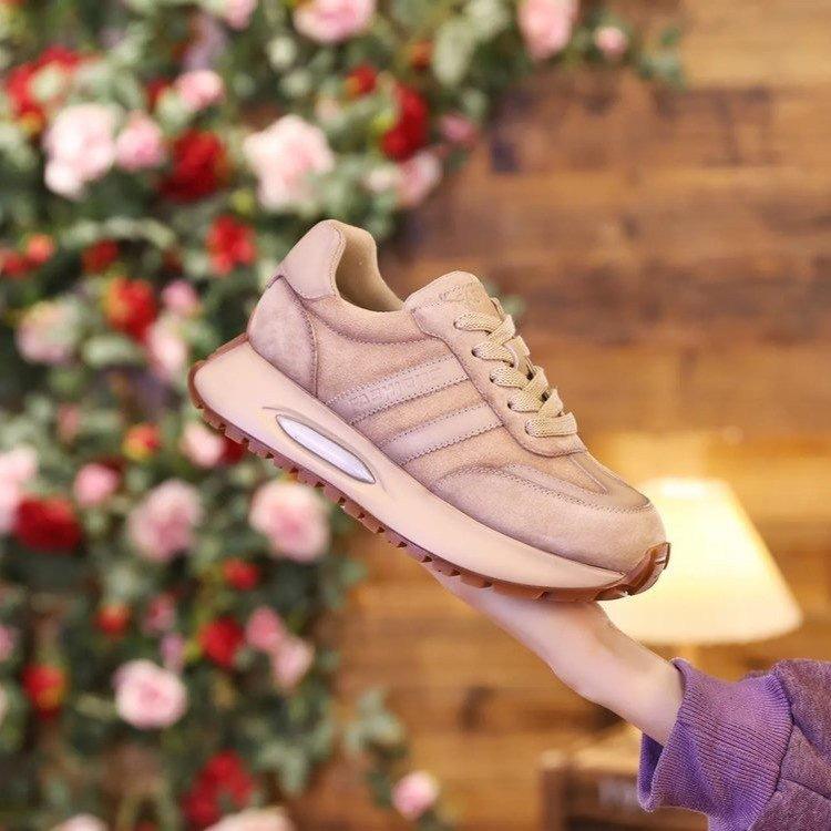 Mote Dame Vulkanisert Plattform Fritidssneakers Dame Flats Mesh Pustende Løpe Gåsko Chunky Sommer Sportssko