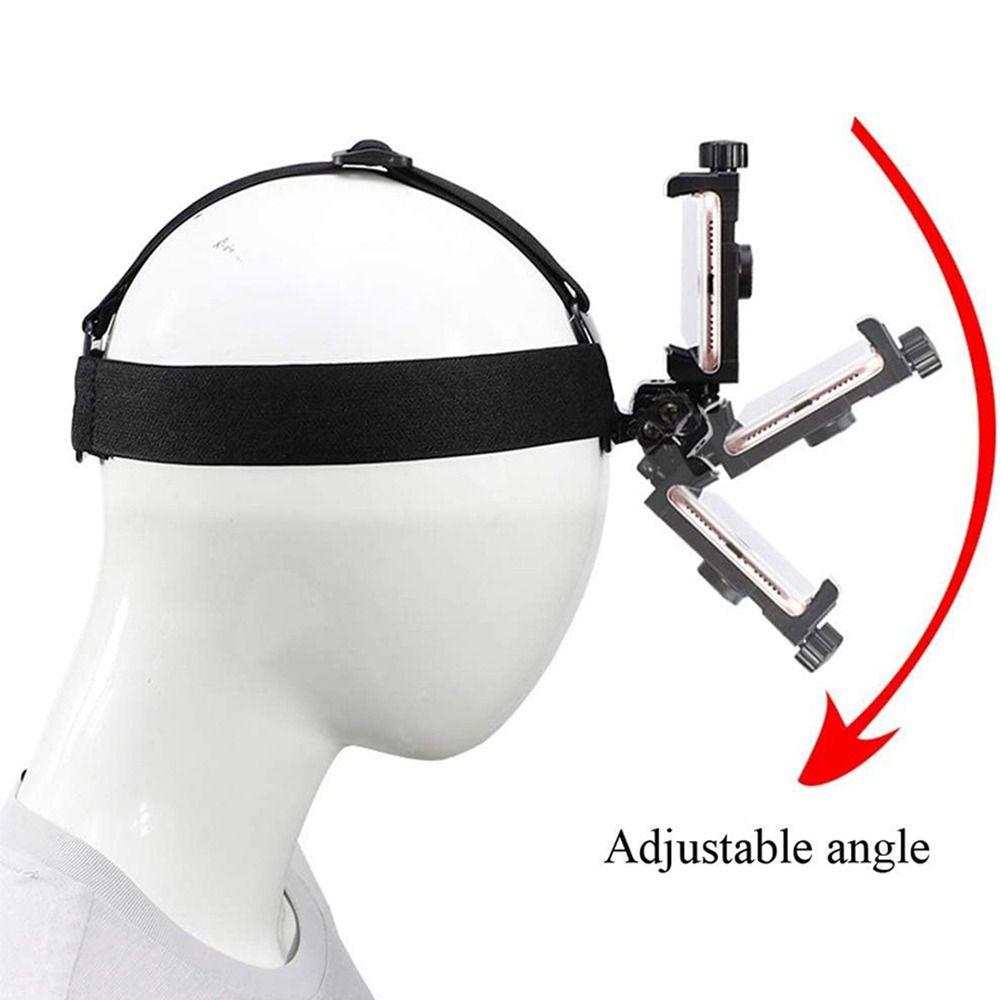 Nylon Head Strap Mount Adjustable POV Shooting Bracket Creative Camera Head Strap  Outdoor Sports