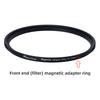PRO TANLE Magnetic Filter Adapter Ring Kit 82mm Ring Adapter for Filter and Lens Magnetic Adapter Ring for Converting