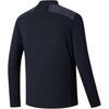 Anta Champion Outdoor Series Sports Casual Simple Color Block Stand Collar Long Sleeve Knit Shirt Men Tops Basic-Black 152520403-4