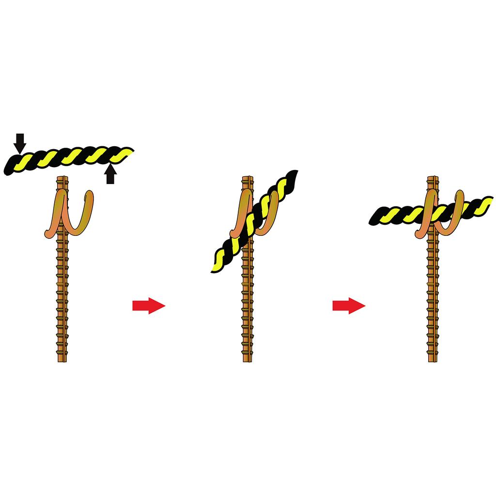 Daido Hunt N-Type Winding Rope Stopper, D16 x 1500, 10177424