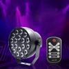 LED 18W Ultraviolet Lamp UV Light with Remote Control for Hotel Bar Party Decoration