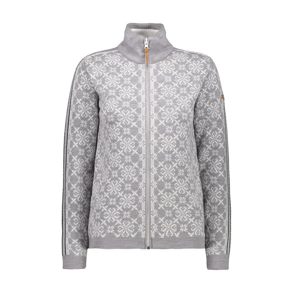 CMP Fleece Pullover with Half Zip Knitted Pullover 7H26005