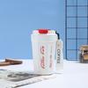 Water Bottle Coffee Cup Stainless Steel Thermos Cup Couple Accompanying Cup with Lifting Rope