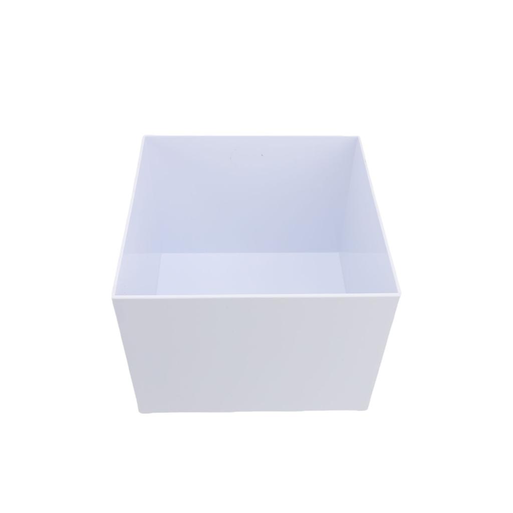 6PCS Cube Display Stands Boxes Square Multifunctional Stackable 5 Sided Cake Stand Nesting Boxes for Dessert