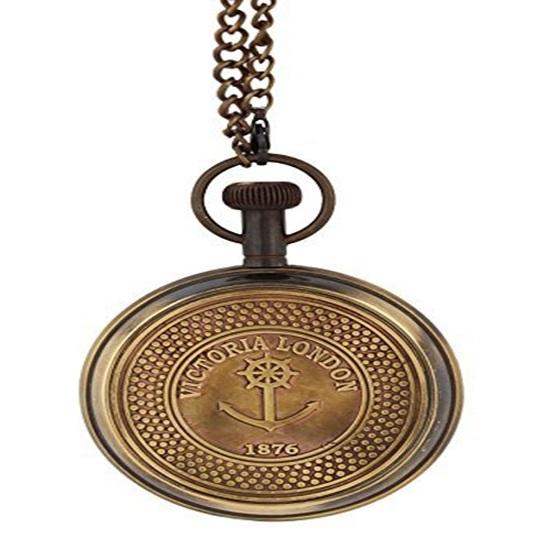 Analogue Antique Pocket Watch in Sheesham  Wooden Box