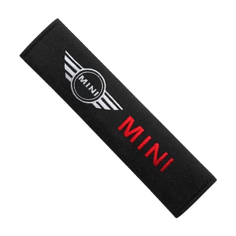 

Cotton Car Seat Belt Safety Belt Shoulder Protector Cover For BMW Mini Cooper R56 R50 R53 F56 R60 2011 2012 2013 2018 2019 2024