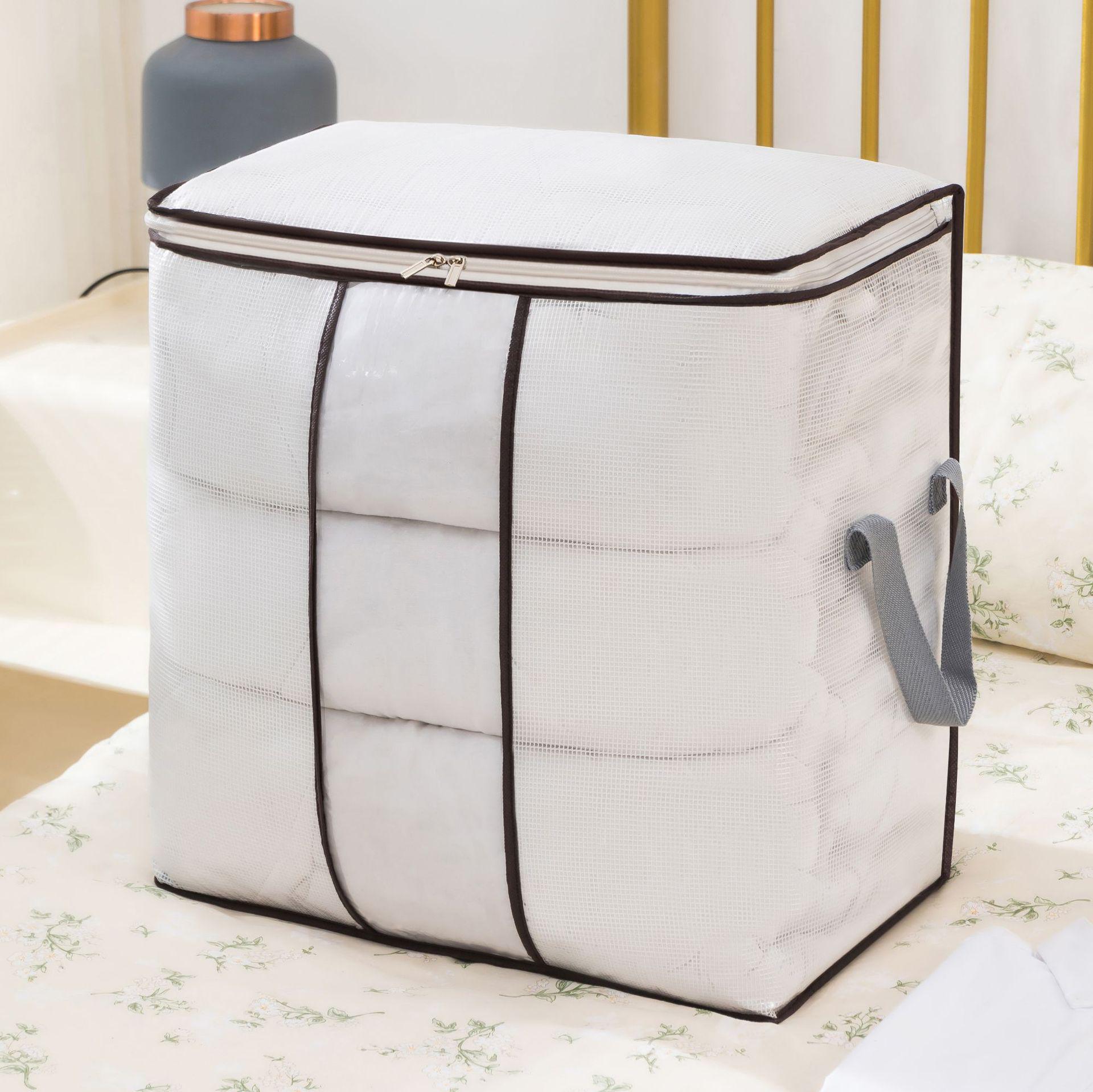 

Waterproof, Mold-Proof, Large-Capacity Transparent Storage Bags for Organizing and Moving Clothes and Quilts