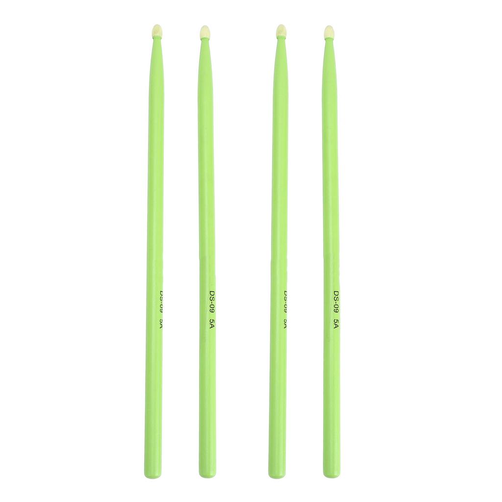 2 Pairs Drumsticks Wooden 5A Colored for Kids Adults Beginners Drum Set Practice DS-09