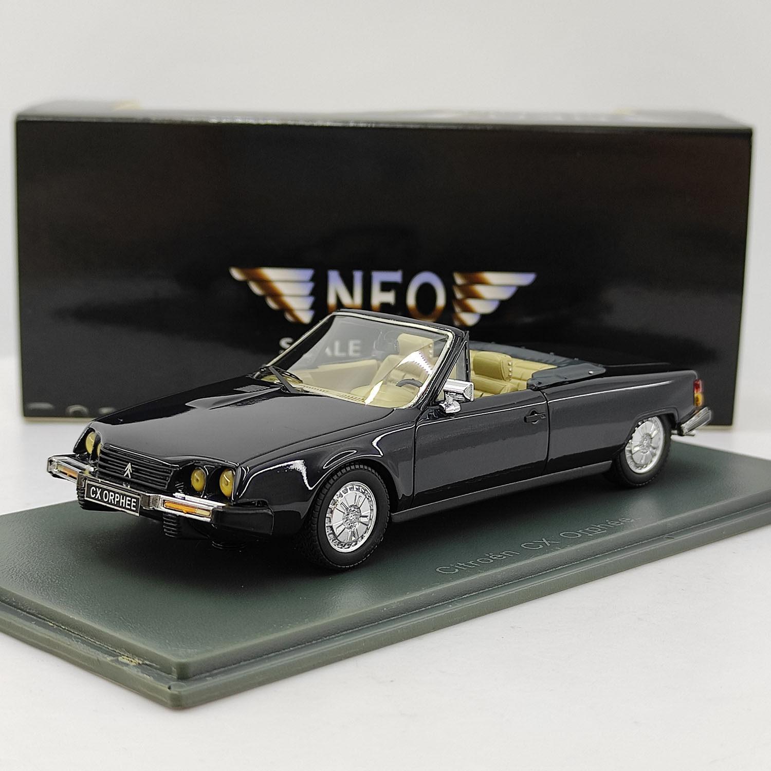 

NEO 1:43 Scale Resin Citroen CX Orphee Convertible Toys Sports Cars Model Classics Nostalgia Adult Gifts Souvenir Static Display