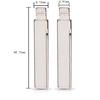 KEYYOU High Quality Uncut Blade Remote Key Blade For New BMW MG HU92 Blade
