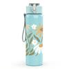1PC Wild Daisy Bouquet Print 750ml Color Plastic Sports Water Bottle Leakproof Flip Straw Lid Suitable for Sports Office Home Use