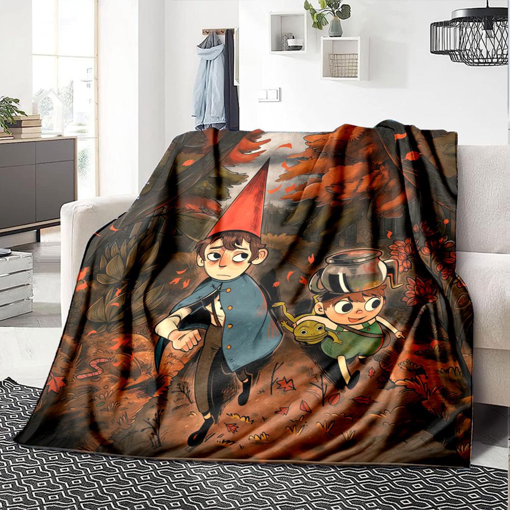Over the Garden Wall Flannel Blanket, High quality Comfortable for All Seasons, Home Decor, Warmth and Comfort