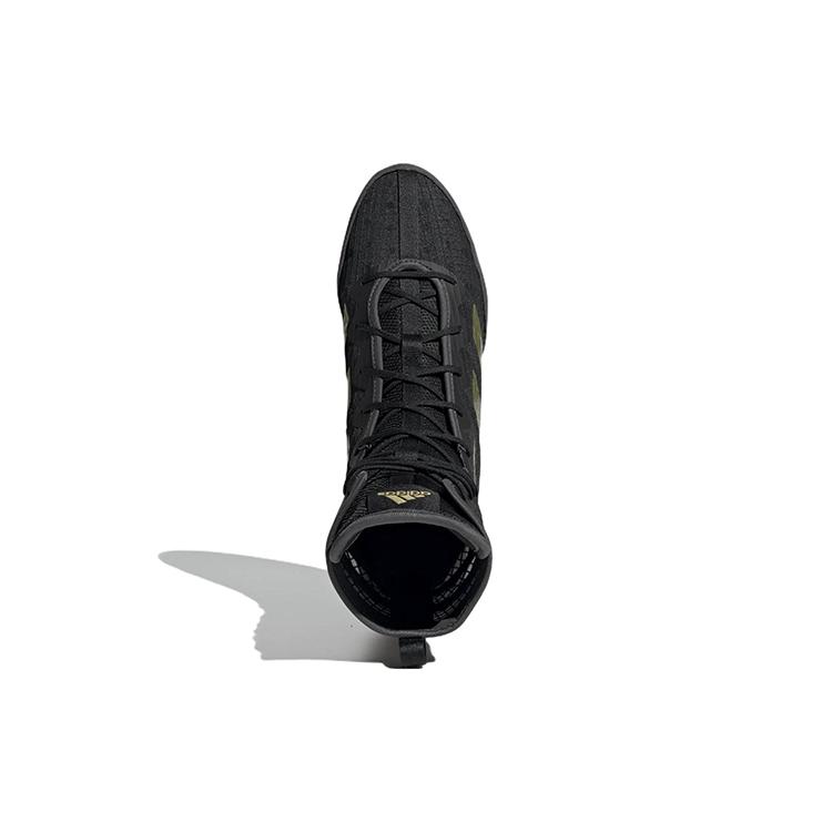 New Adidas Box Hog 4 Core Black Gold Metallic Grey GZ6116
