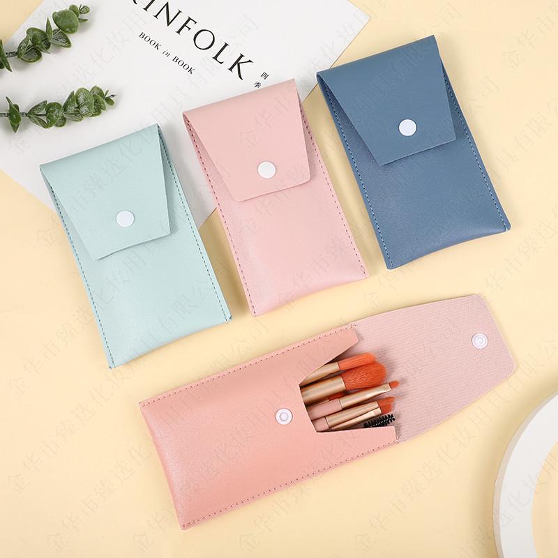 

Набор мини-кистей для макияжа Macaron из 8 штук - Кисти для пудры, ресниц и теней в цветах Моранди No Case