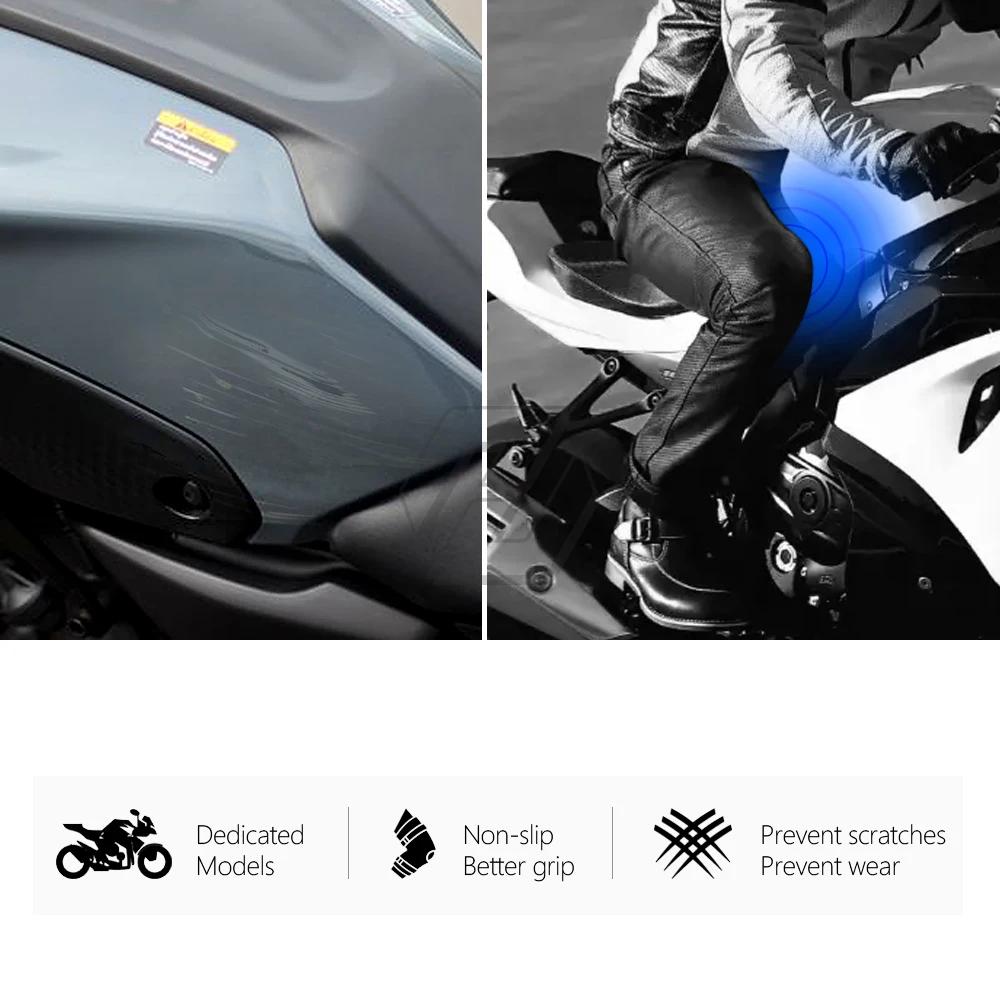 For Kawasaki ZX-10R ZX10R 2011-2022 Motorcycle Side Fuel Tank Pad Protection Knee Anti Slip Fuel Tank Pad