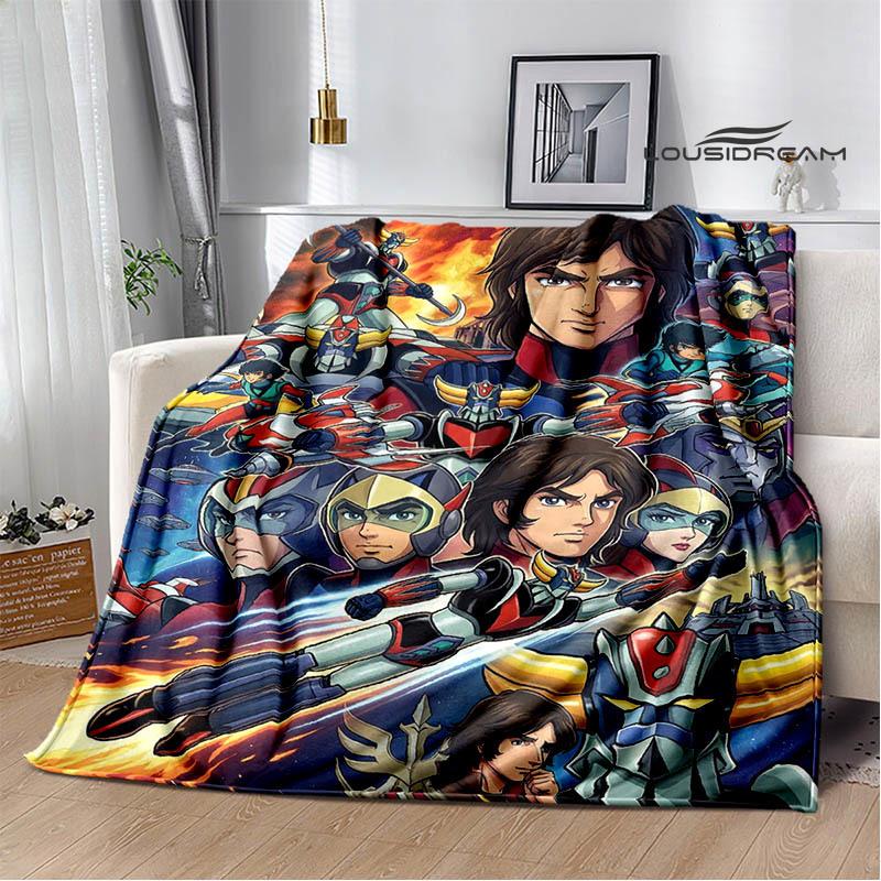 UFO ROBO GRENDIZER GOLDORAK blanket Picnic blanket Warm blankets Outdoor Blanket Home bedlinings blankets for beds Birthday Gift
