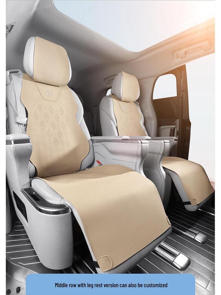 2024 Toyota Sienna Luxury 2.5L Hybrid AWD Suede Seat Cover for 7-Seater